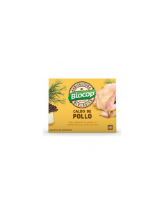 Caldo de pollo cubitos bio 6x11g Biocop
